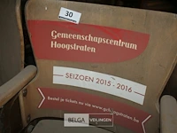 Partij houten 3-zitters - afbeelding 5 van  5