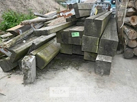 Partij houten balken - afbeelding 5 van  6