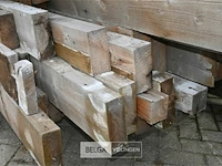 Partij houten balken - afbeelding 2 van  10