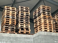 Partij houten euro pallets - afbeelding 2 van  3