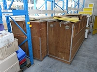 Partij houten kisten/meubilair - afbeelding 2 van  4