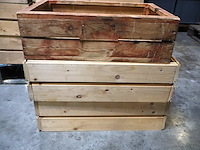 Partij houten omkadering - afbeelding 2 van  4