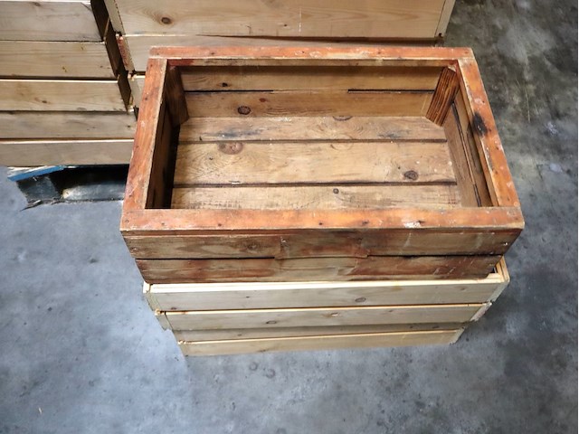 Partij houten omkadering - afbeelding 3 van  4