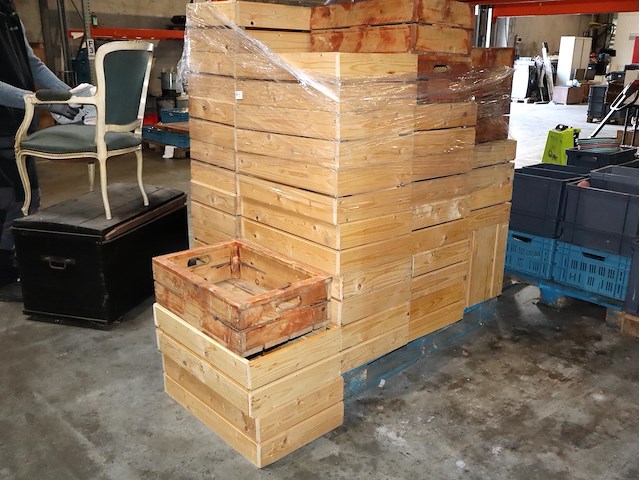 Partij houten omkadering - afbeelding 4 van  4