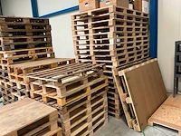 Partij houten palletten - afbeelding 4 van  4