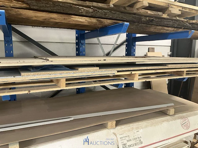 Partij houten panelen - afbeelding 4 van  5