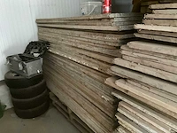 Partij houten platen (circa 160x) - afbeelding 3 van  5