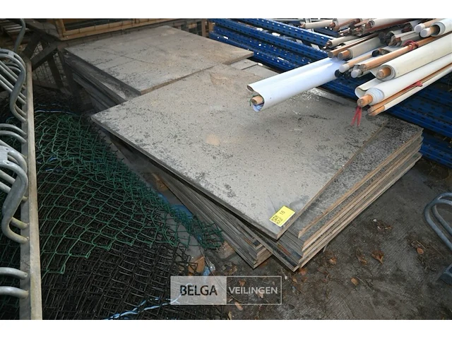 Partij houten platen - afbeelding 1 van  4