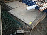 Partij houten platen - afbeelding 1 van  4