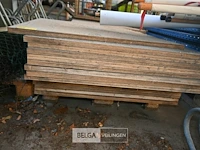 Partij houten platen - afbeelding 2 van  4