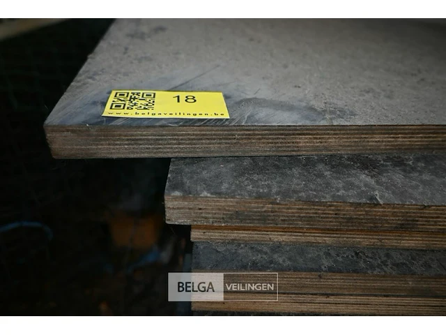 Partij houten platen - afbeelding 3 van  4