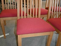 Partij houten stoelen 6 stuks - afbeelding 2 van  4