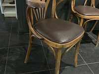 Partij houten stoelen - afbeelding 2 van  7