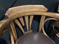 Partij houten stoelen - afbeelding 5 van  7