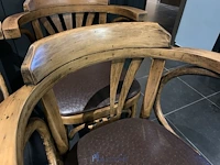 Partij houten stoelen - afbeelding 7 van  7