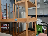 Partij houten tafels - afbeelding 1 van  5