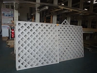 Partij houten tuinpanelen - afbeelding 1 van  4