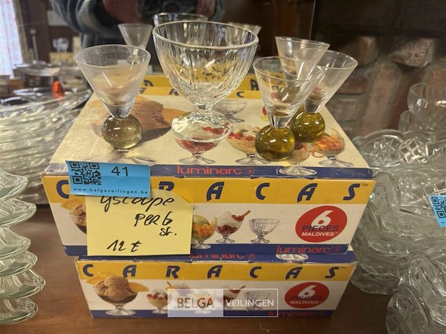 Partij ice cream coupes - afbeelding 1 van  3