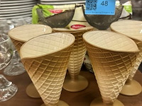 Partij ice cream coupes - afbeelding 1 van  4