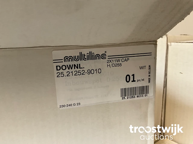 Partij inbouw plafondarmaturen - afbeelding 6 van  11