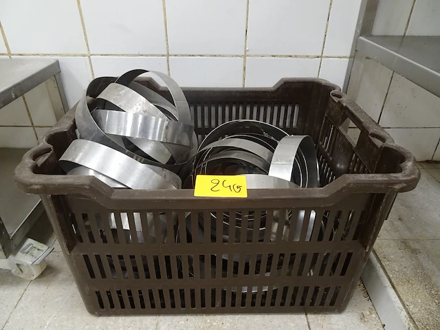 Partij inox bakringen - afbeelding 2 van  2