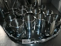 Partij inox koffieservies - afbeelding 4 van  7