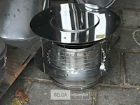 Partij inox schoorsteenpijpen + hulpstukken - afbeelding 8 van  8
