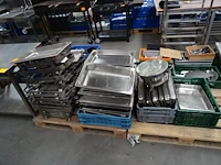 Partij inox warmhoudpannen - afbeelding 1 van  7