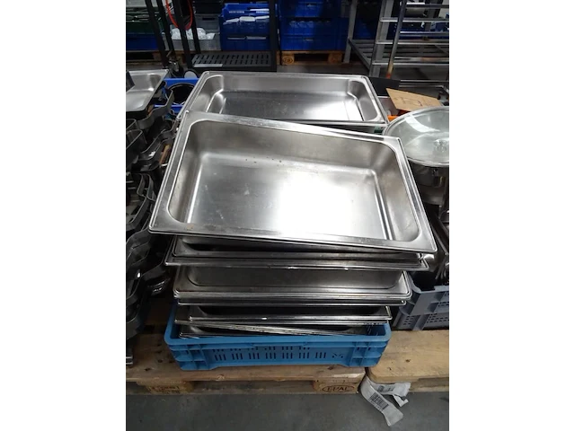 Partij inox warmhoudpannen - afbeelding 3 van  7