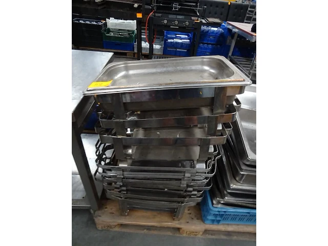 Partij inox warmhoudpannen - afbeelding 4 van  7