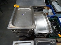 Partij inox warmhoudpannen - afbeelding 5 van  7