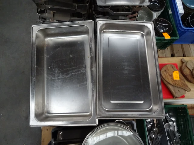 Partij inox warmhoudpannen - afbeelding 6 van  7