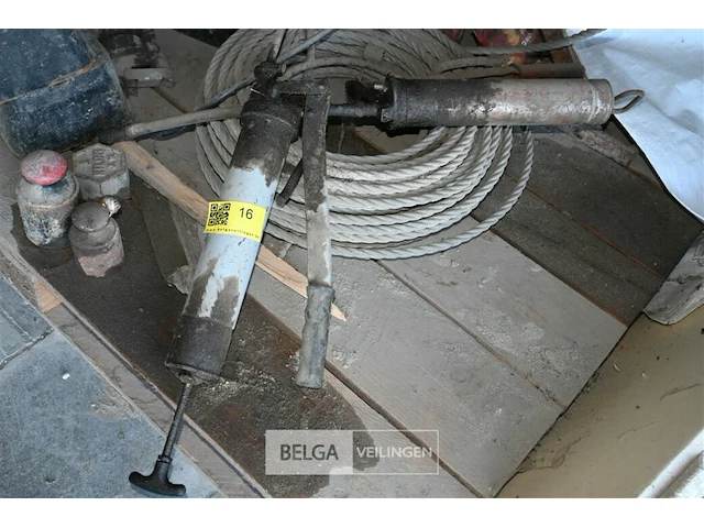 Partij kabelmaterialen en gewichten - afbeelding 3 van  7