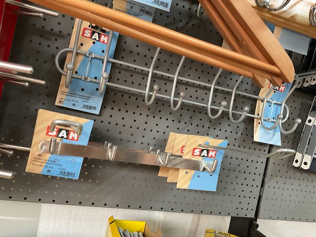 Partij kapstokken deels inox - afbeelding 8 van  13