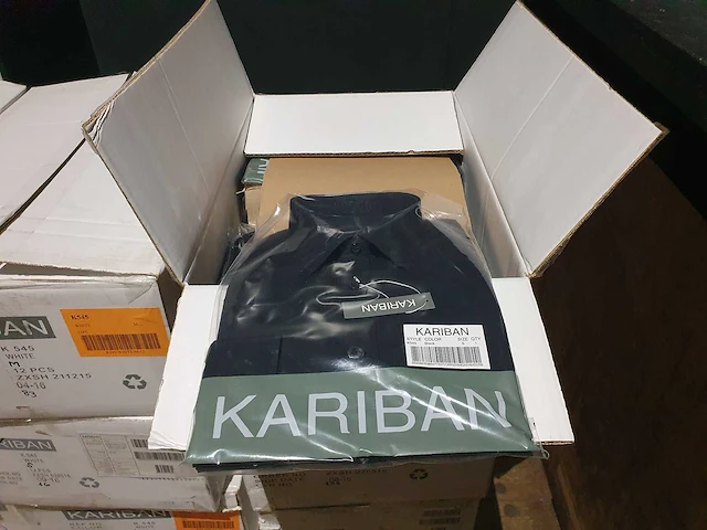 Partij kariban (k545) hemden (144x) - afbeelding 2 van  11