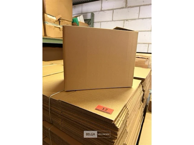 Partij kartonnen dozen l39xb26xh30cm - afbeelding 2 van  2
