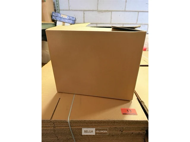 Partij kartonnen dozen l39xb26xh30cm - afbeelding 1 van  2
