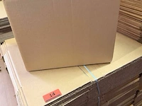 Partij kartonnen dozen l39xb26xh30cm - afbeelding 1 van  2