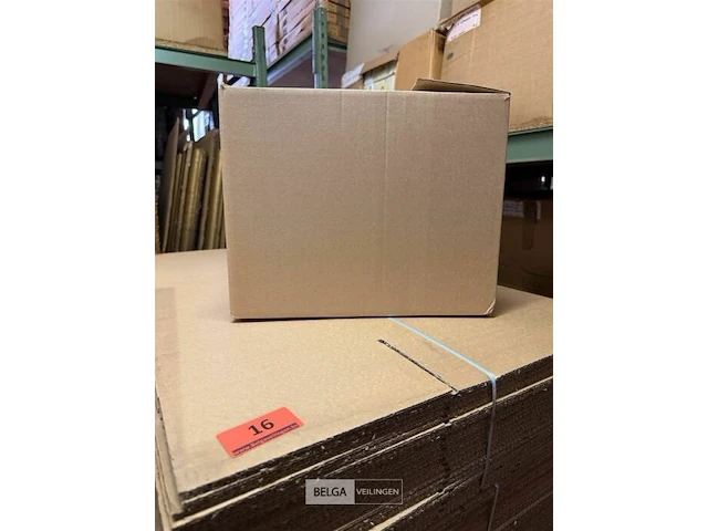 Partij kartonnen dozen l39xb26xh30cm - afbeelding 1 van  2