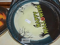 Partij kartonnen halloween borden - afbeelding 4 van  4