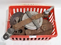 Partij katrollen en haken - afbeelding 2 van  7