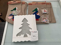 Partij kerst decoratie. - afbeelding 1 van  2