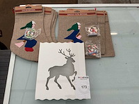 Partij kerst decoratie. - afbeelding 1 van  2