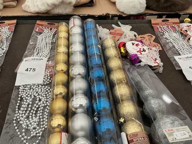 Partij kerst decoratie. - afbeelding 1 van  1