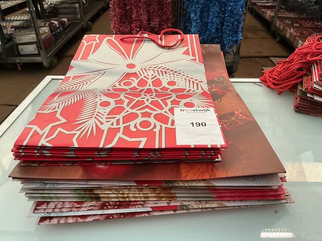 Partij kerst draagtassen. - afbeelding 1 van  1