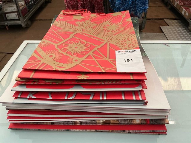 Partij kerst draagtassen. - afbeelding 1 van  1