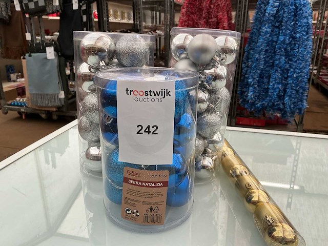 Partij kerstballen. - afbeelding 1 van  1