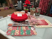 Partij kerstdecoratie. - afbeelding 1 van  1