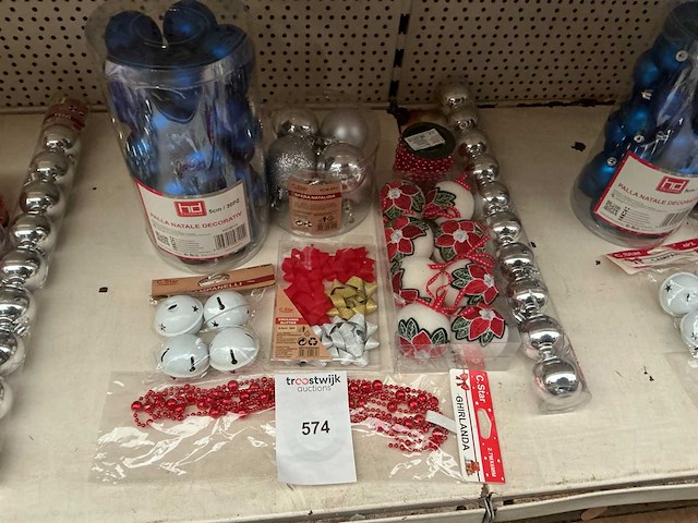 Partij kerstdecoratie. - afbeelding 1 van  1