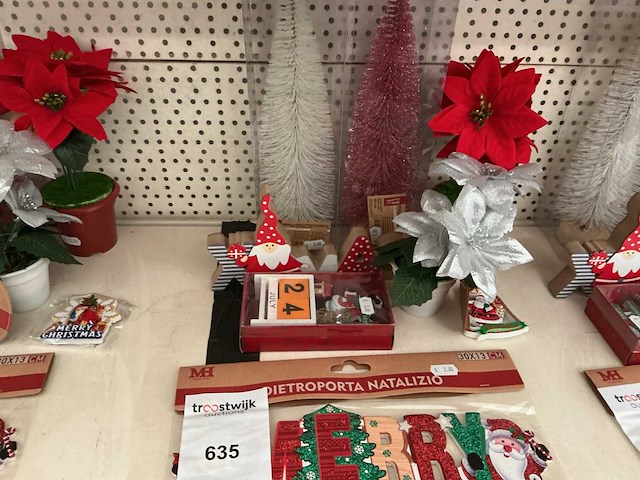 Partij kerstdecoratie. - afbeelding 1 van  1